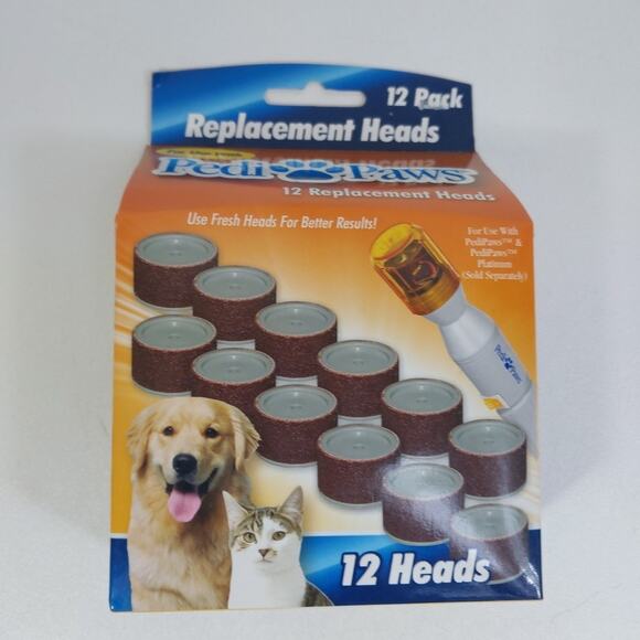 PediPaws G-3379 Nail Grinder Replacement - 12 Heads - Picture 1 of 3